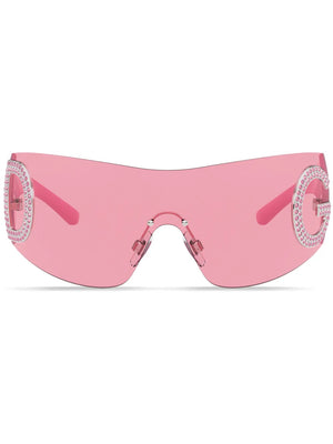 Re-Edition shield logo sunglasses