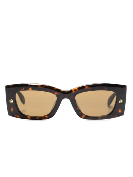 Spike Studs rectangular-frame sunglasses