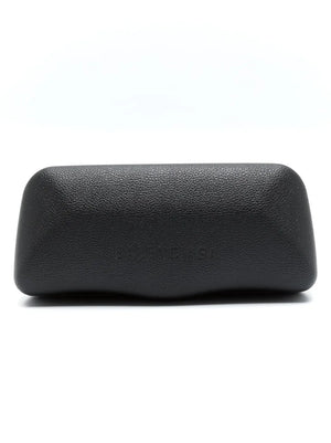 logo-print D-frame sunglasses