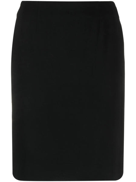 2000s pencil wool skirt