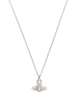 Orb-pendant chain necklace