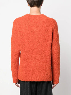 Aske fleece-texture jumper