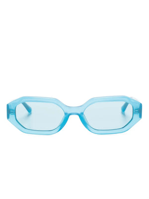 x The Attico Irene oval-frame sunglasses