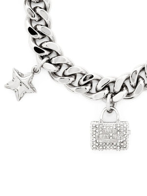 The Pavé Mini Icon charm bracelet