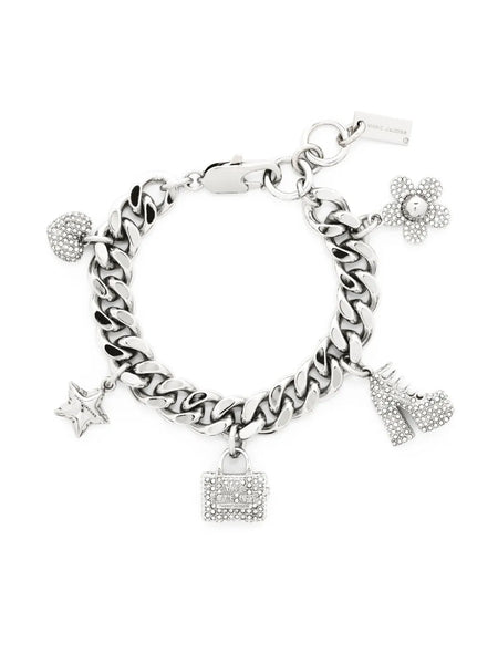 The Pavé Mini Icon charm bracelet