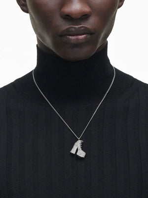 The Pavé Kiki boot necklace