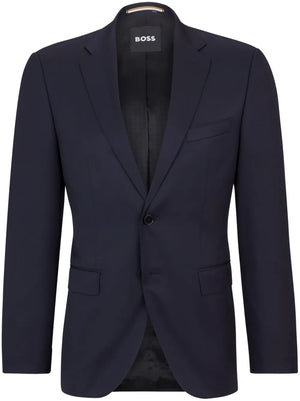 single-breasted fitted blazer