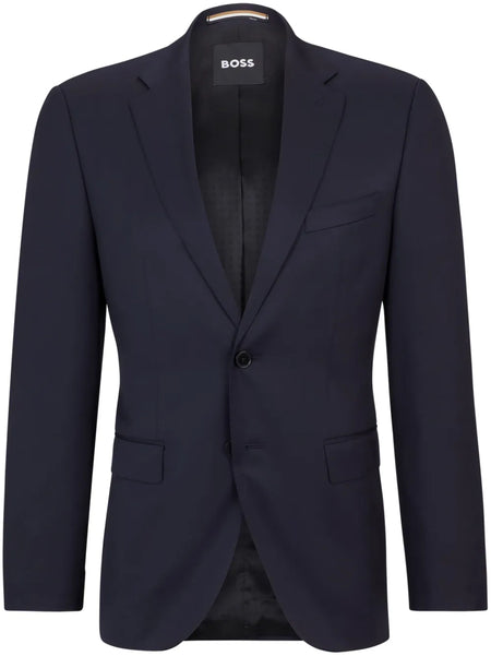 single-breasted fitted blazer