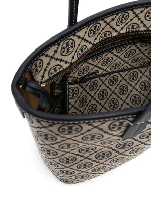 small T Monogram zip tote bag