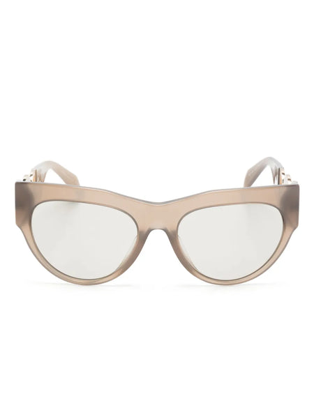 Winged Medusa cat-eye frame sunglasses