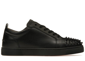 Christian Louboutin Louis Junior Spikes Flat Black