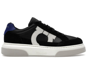 Ferragamo Gancini Panelled Leather Sneakers Multicolor