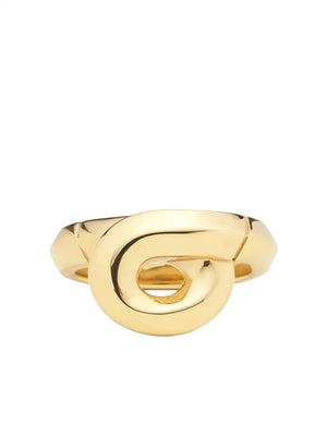 Gancini foulard ring