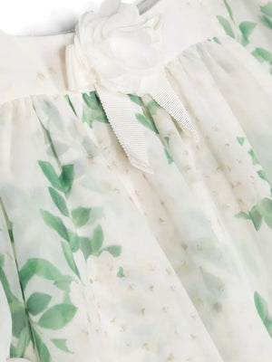 floral-print tiered dress