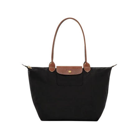 Longchamp Le Pliage Original M Tote bag Black - Recycled canvas