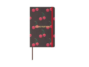 Louis Vuitton x Takashi Murakami Cherry Jane Notebook MM Brown Monogram