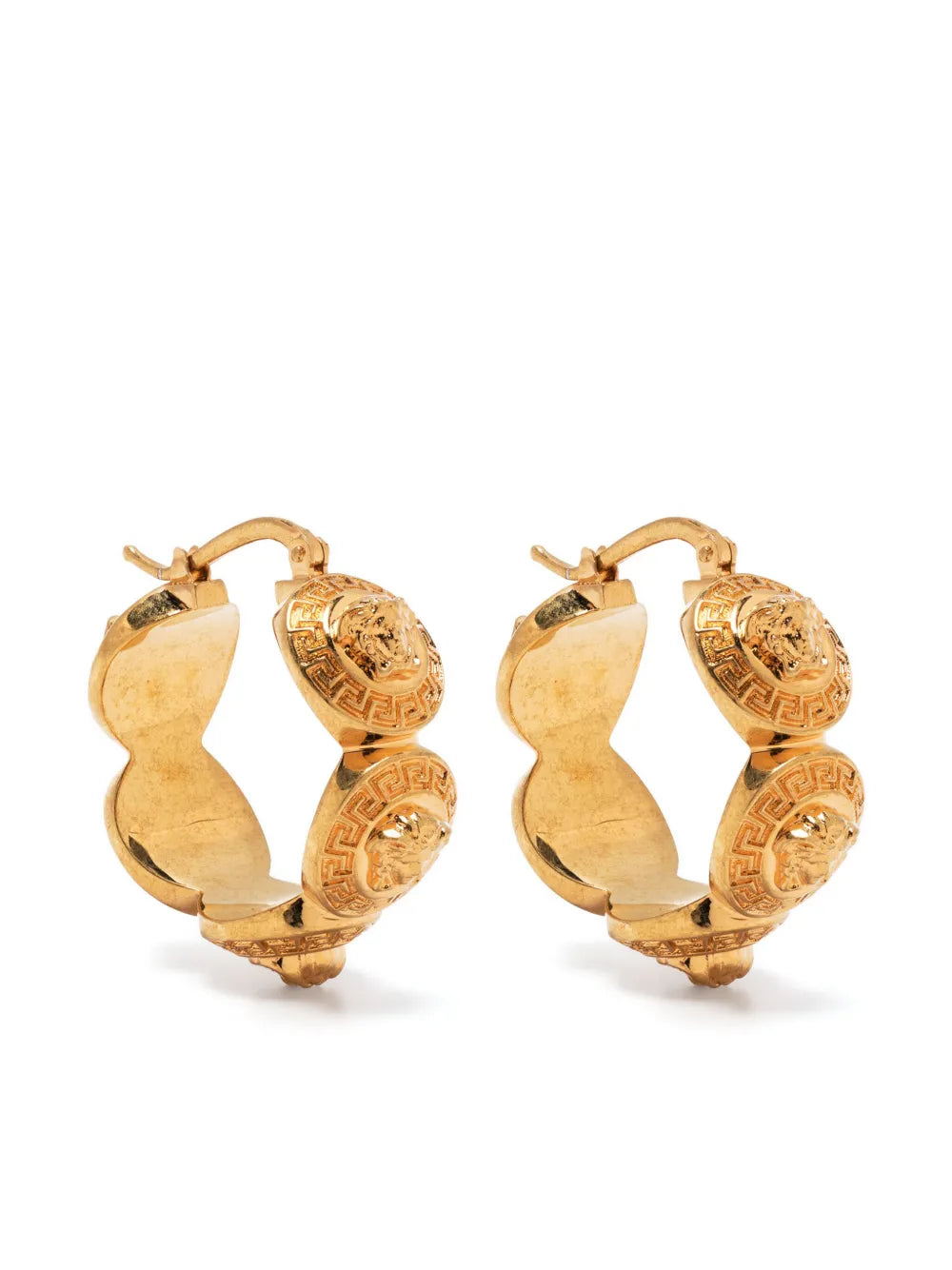 Tribute Medusa hoop earrings