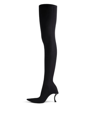Hourglass 100mm over-the-knee boots