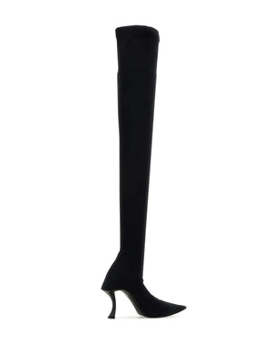 Hourglass 100mm over-the-knee boots