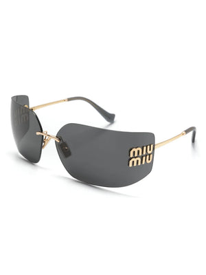 Runway rectangle-frame sunglasses