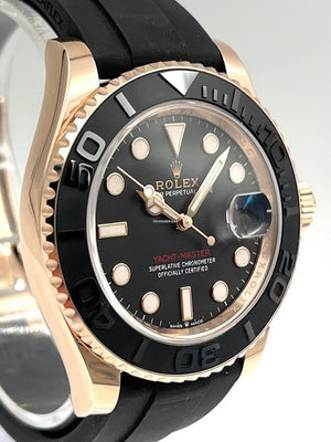 Rolex | Yacht-Master | 126655-0002 | Rose gold | 40 mm | Rubber | Black | Automatic