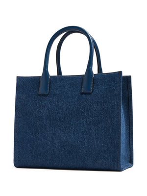La Medusa denim tote bag