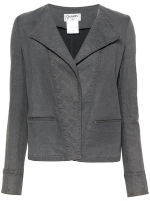 2005 diamond-quilted cotton jacket