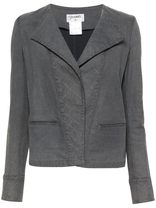 2005 diamond-quilted cotton jacket