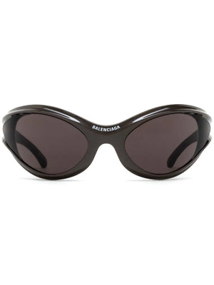 Dynamo Wrap oversized-frame sunglasses