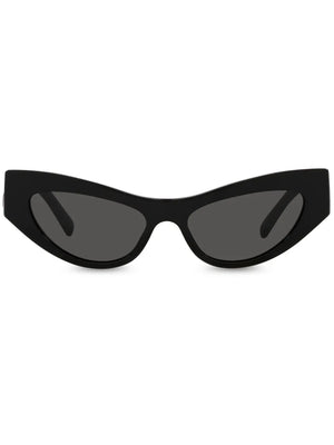 logo-embossed cat-eye frame sunglasses