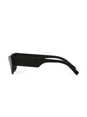 logo-embossed cat-eye frame sunglasses