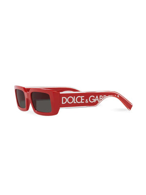 DG Elastic rectangle-frame sunglasses