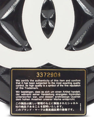 1994 CC round vanity handbag