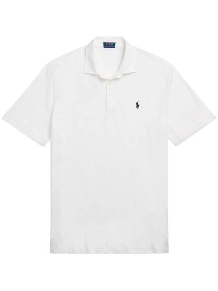 Polo Pony-embroidered short-sleeve polo shirt