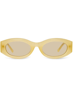 x The Attico Berta oval sunglasses