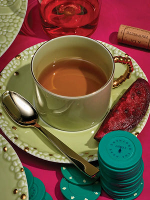 Haas Mojave porcelain saucer