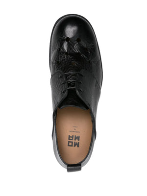 perforated leather Oxford shoes