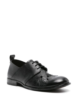 perforated leather Oxford shoes