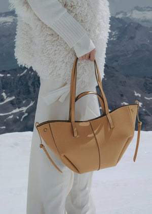 Polene Cyme Mini Textured Ocher