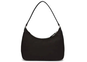 Prada Re-Edition 2005 Mini Bag Nylon Saffiano Leather Strap Black
