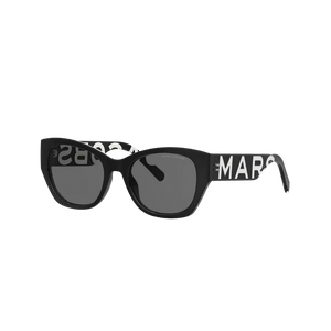 Marc Jacobs The Bold Logo Cat Eye Sunglasses Black/white