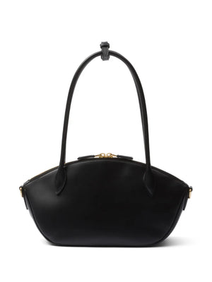 small leather handbag