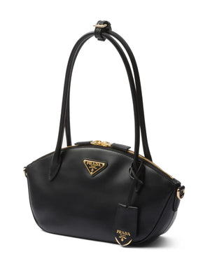small leather handbag