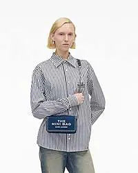Marc Jacobs Marc Jacobs The Denim Chain Mini Bag Dark Wash Dark Wash