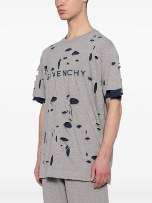 distressed layered T-Shirt