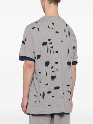 distressed layered T-Shirt
