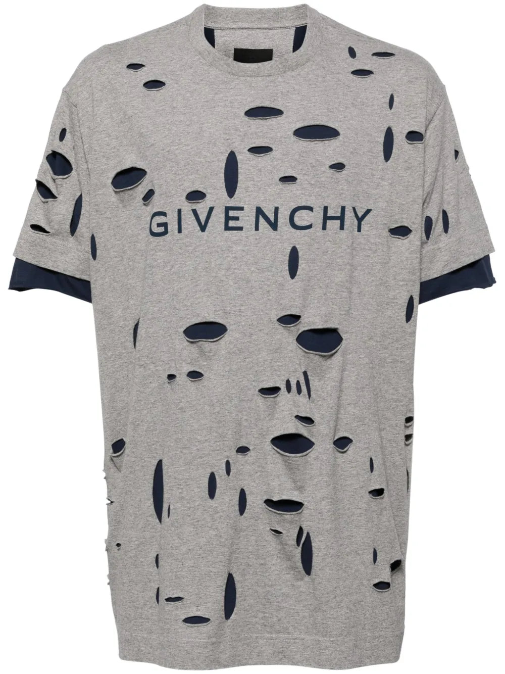 distressed layered T-Shirt