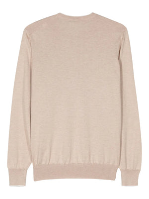 fine-knit jumper
