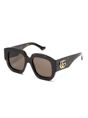 Double G oversize-frame sunglasses