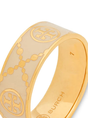 Double T enamel-detail ring